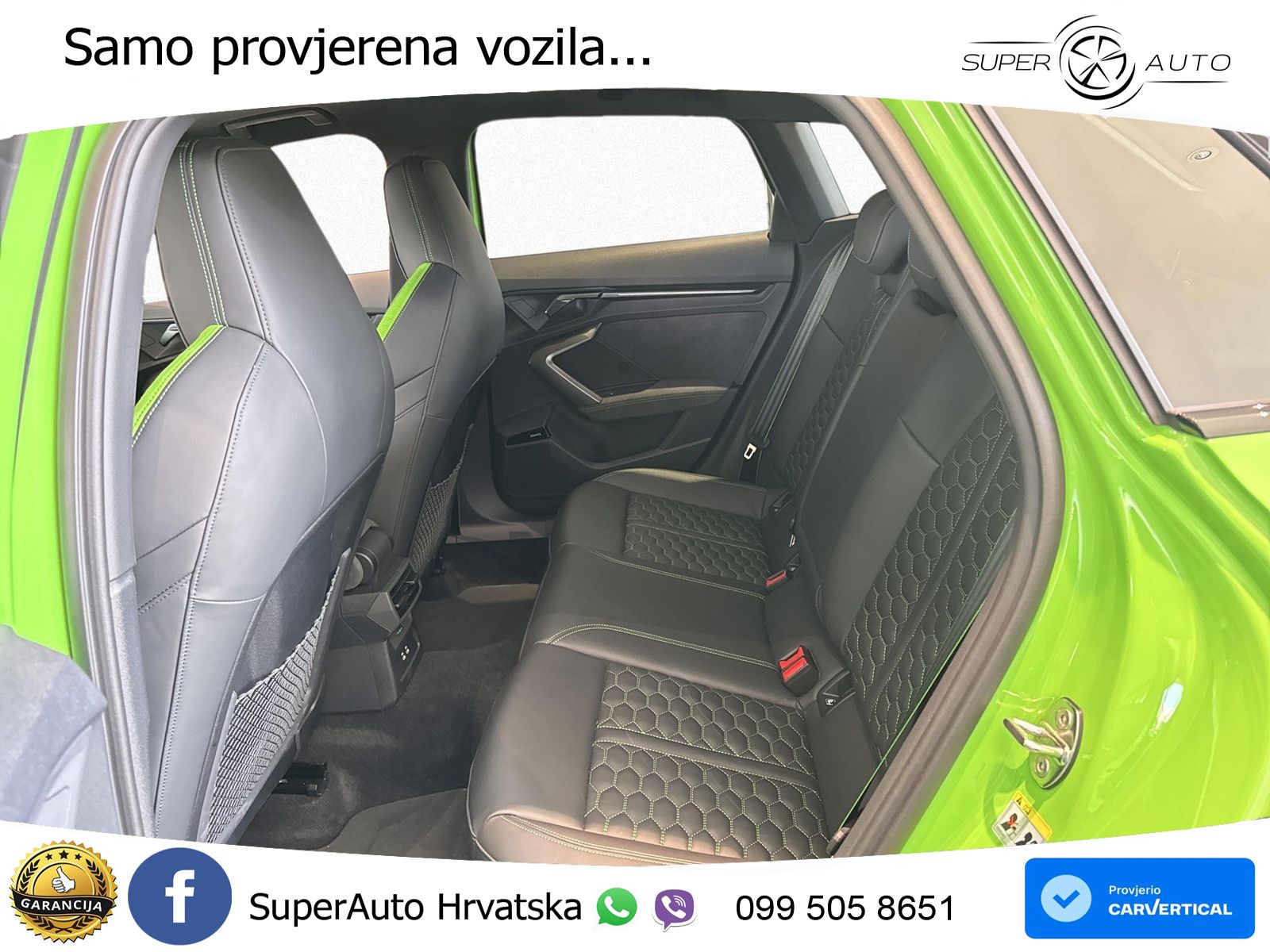 Audi RS3 Sedan 2.5 TFSI (400 KS) quattro S tronic ACC+HEAD+GR SJED+360+PANO