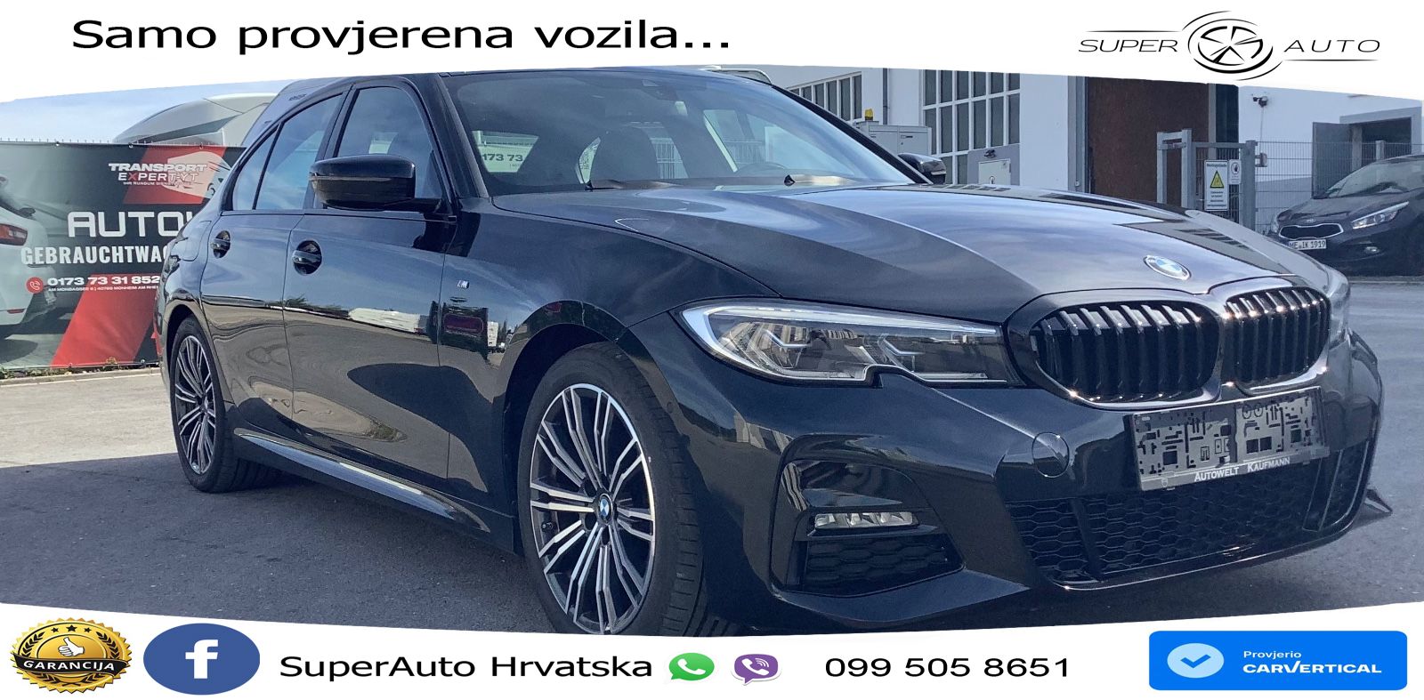 BMW 320i (184 KS) Steptronic M Sport LED+GR SJED+ACC