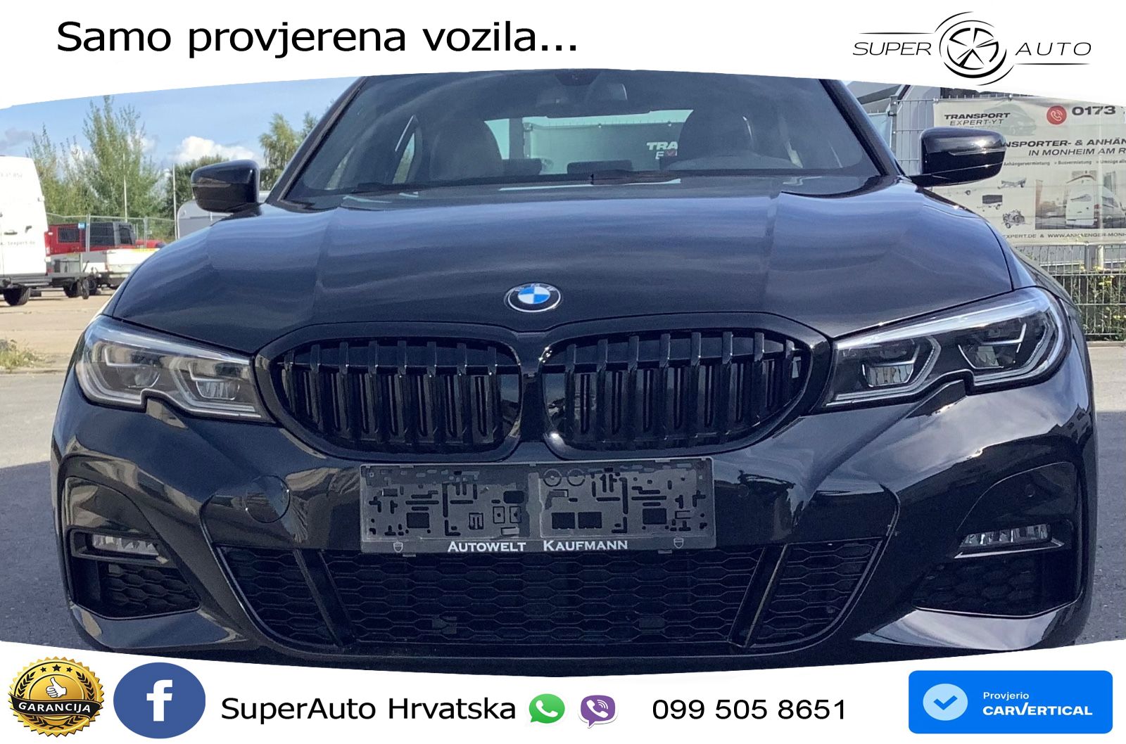 BMW 320i (184 KS) Steptronic M Sport LED+GR SJED+ACC