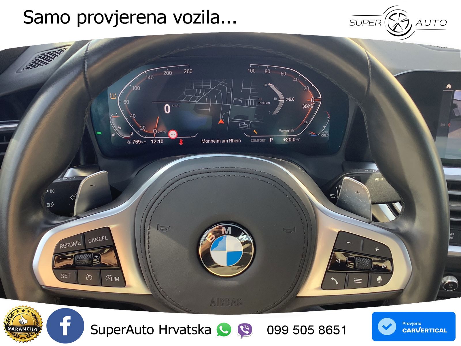 BMW 320i (184 KS) Steptronic M Sport LED+GR SJED+ACC