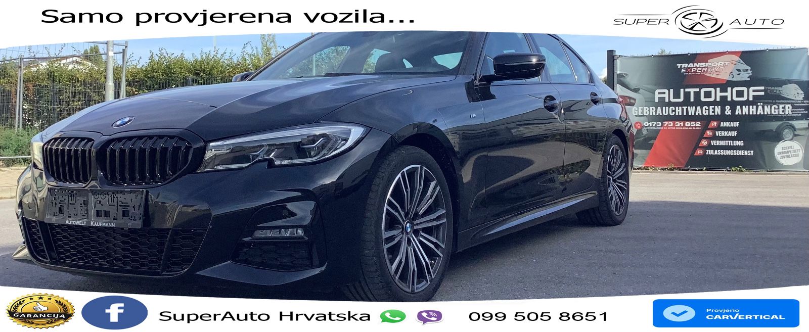 BMW 320i (184 KS) Steptronic M Sport LED+GR SJED+ACC