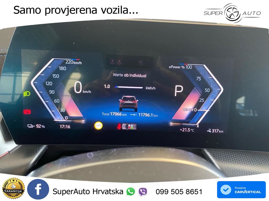 BMW iX1 68 kWh (313 KS) xDrive30 M Sport LED+GR SJED+ACC