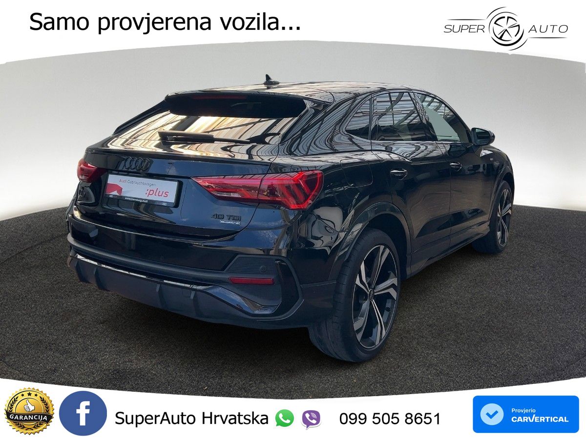 Audi Q3 Sportback 40 TDI (200 KS) quattro S tronic S line