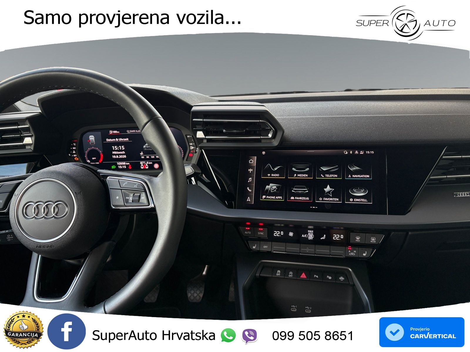 Audi A3 35 TFSI (150 KS)