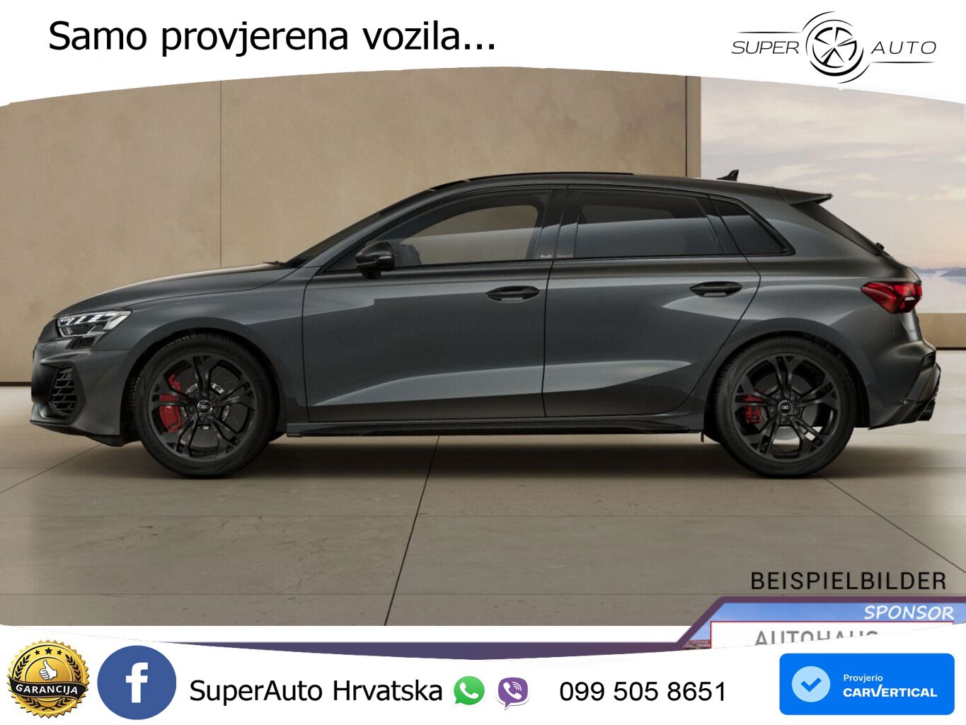 Audi S3 2.0 TFSI (333 KS) quattro S tronic MATRIX+GR SJED+KAM