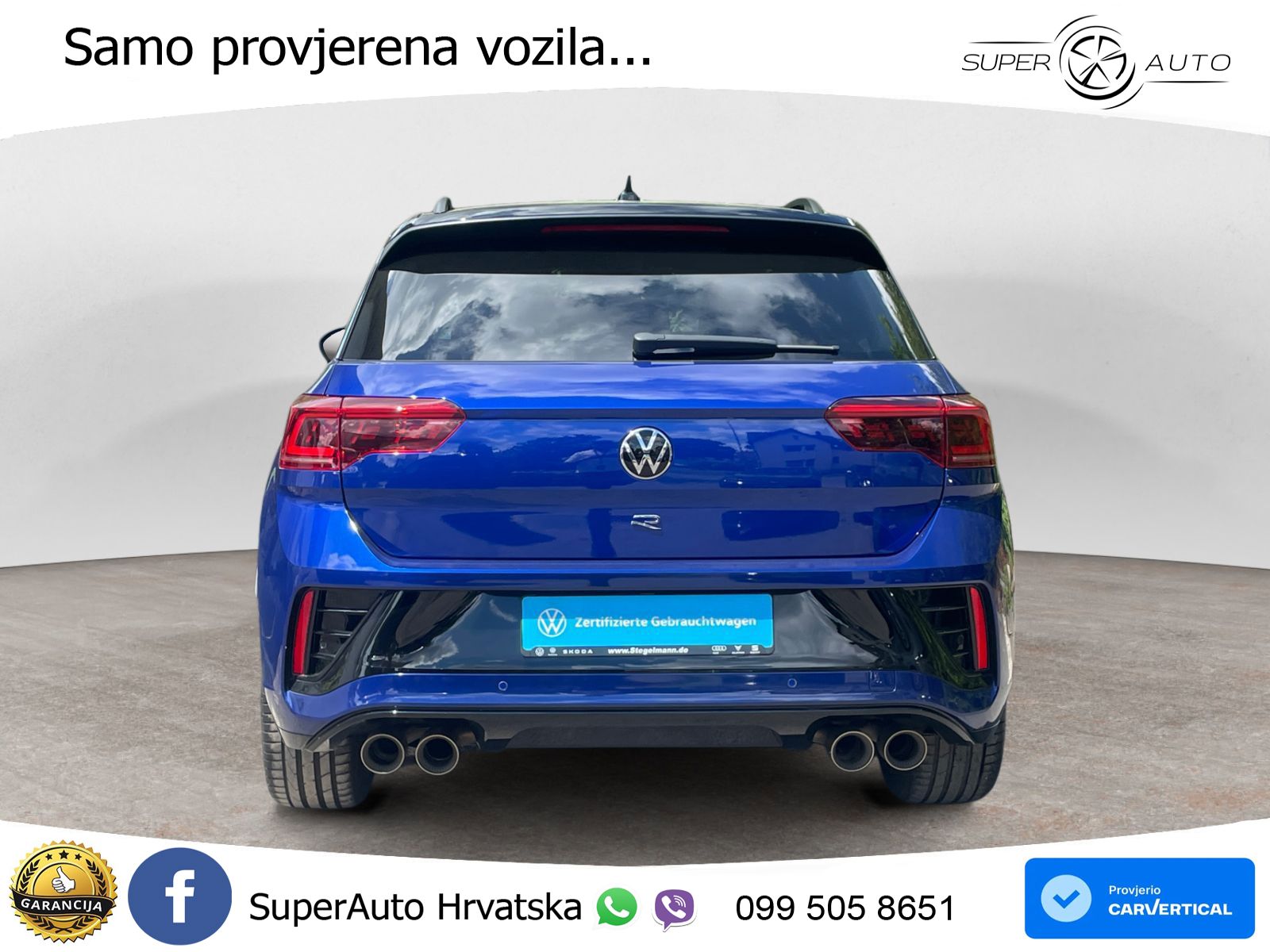 Volkswagen T-Roc I R 2.0 TSI (300 KS) OPF 4M DSG LED+GR SJED+ACC