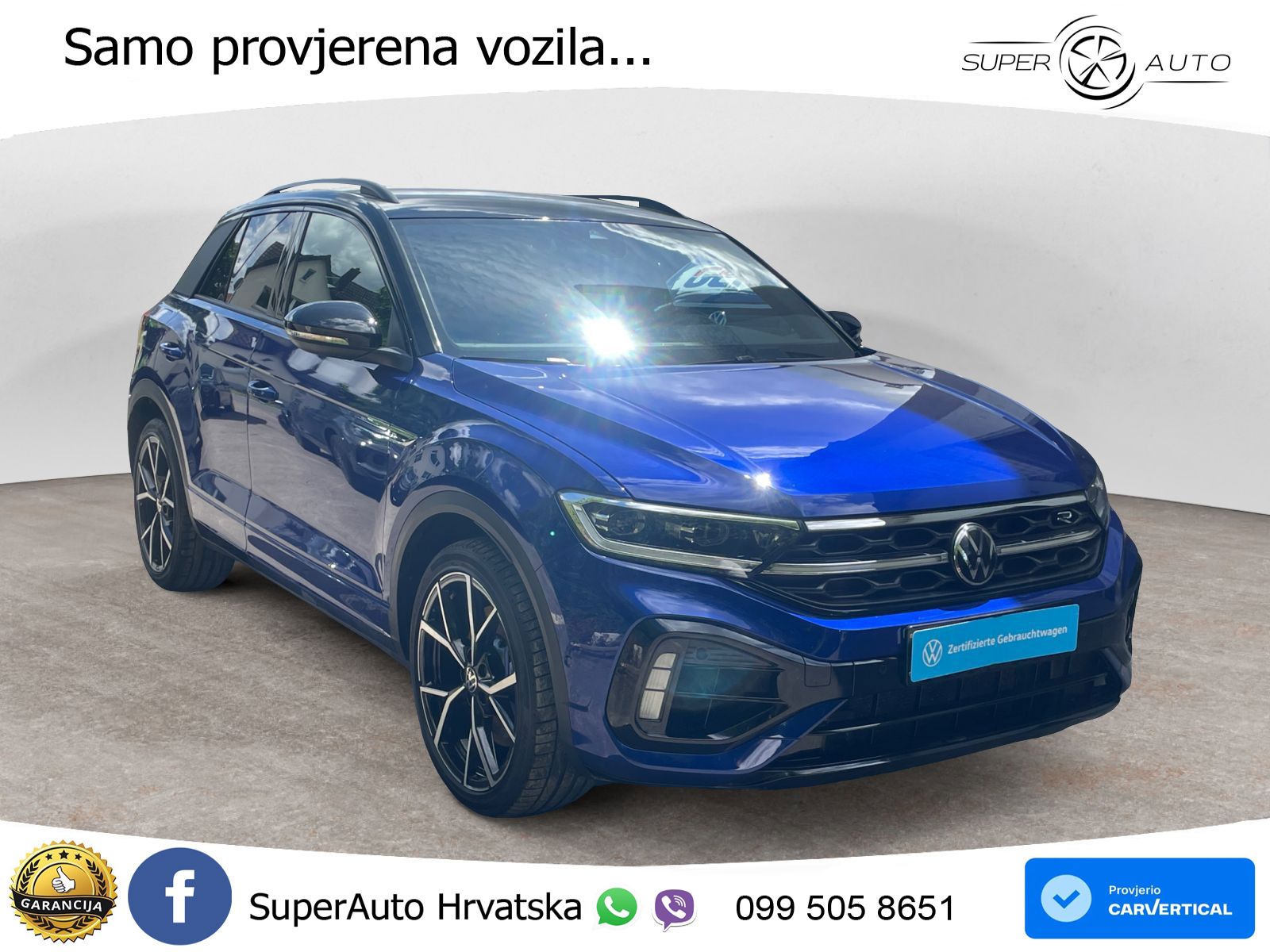 Volkswagen T-Roc I R 2.0 TSI (300 KS) OPF 4M DSG LED+GR SJED+ACC