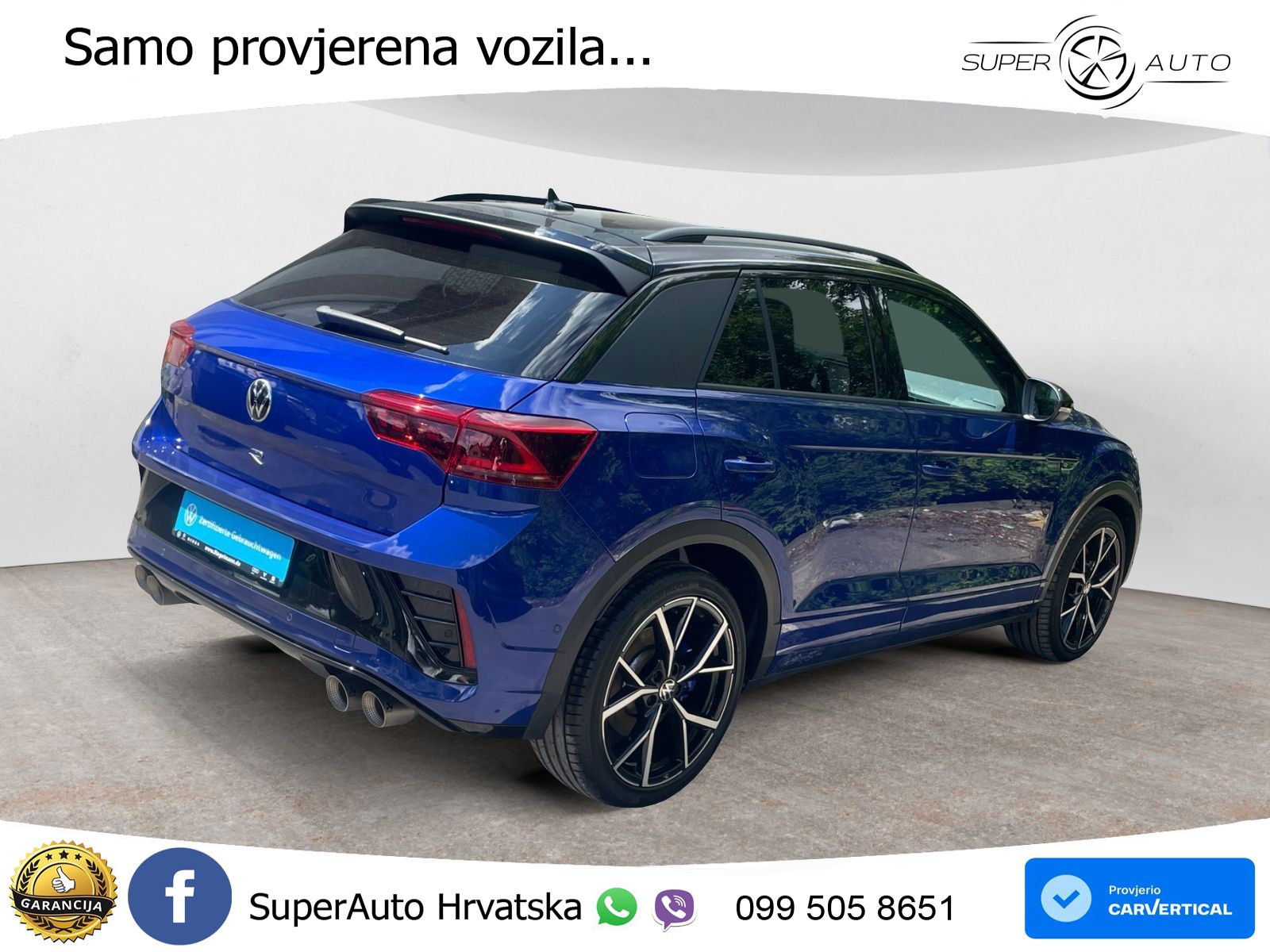 Volkswagen T-Roc I R 2.0 TSI (300 KS) OPF 4M DSG LED+GR SJED+ACC