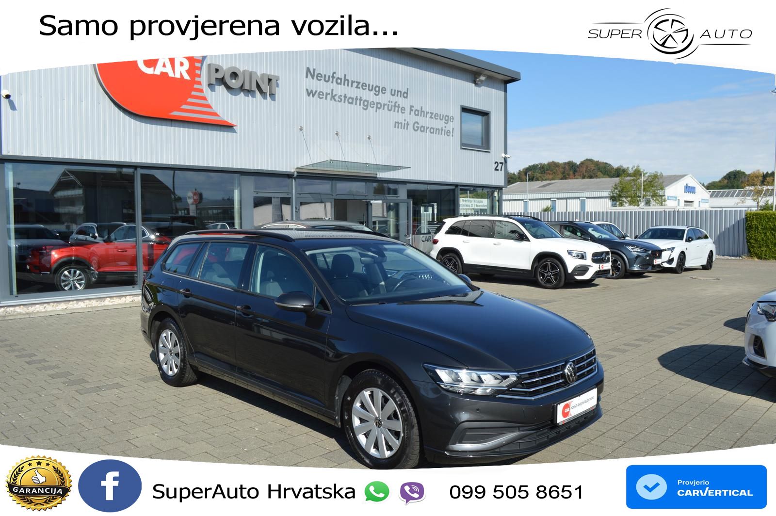 Volkswagen Passat Variant 1.5 TSI (150 KS) DSG ACT LED+GR SJED+ACC