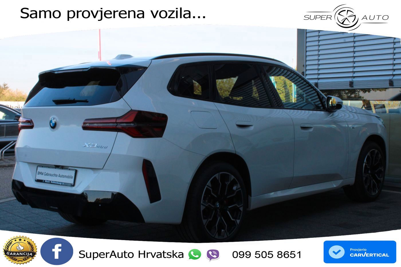 BMW X3 40d xDrive Steptronic M Sport LED+GR SJED+ACC