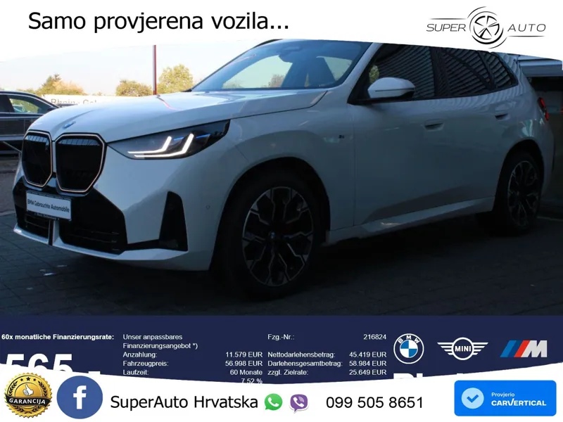 BMW X3 40d xDrive Steptronic M Sport LED+GR SJED+ACC