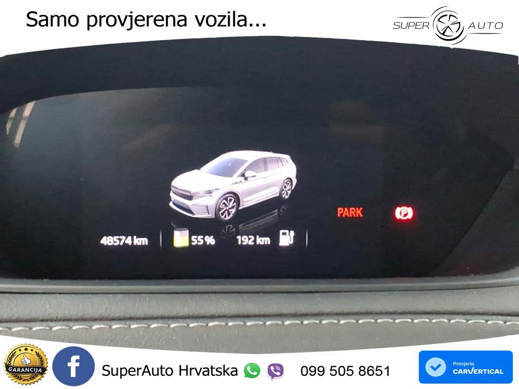 Škoda Enyaq iV 80x 82 kWh (265 KS) AWD SportLine LED+GR SJED+ACC