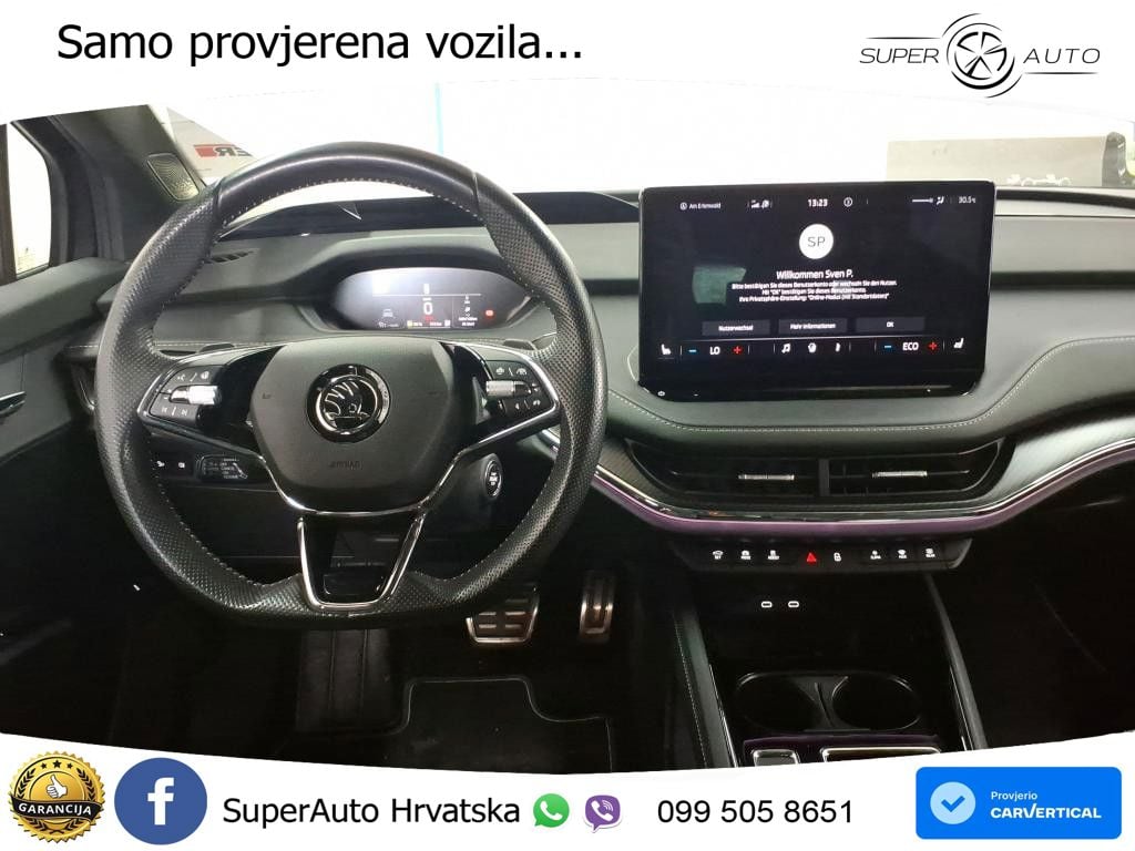 Škoda Enyaq iV 80x 82 kWh (265 KS) AWD SportLine LED+GR SJED+ACC