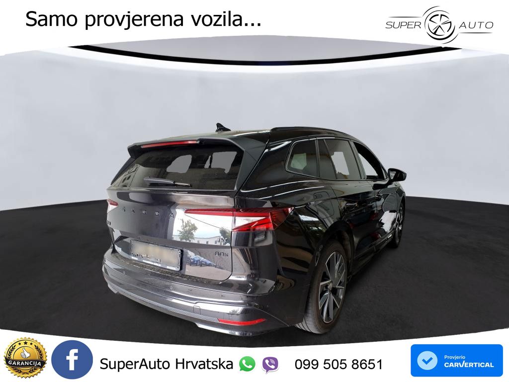 Škoda Enyaq iV 80x 82 kWh (265 KS) AWD SportLine LED+GR SJED+ACC