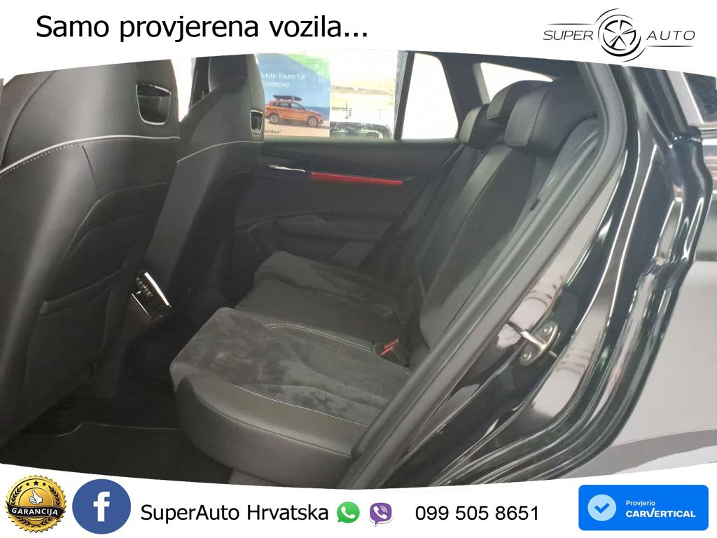 Škoda Enyaq iV 80x 82 kWh (265 KS) AWD SportLine LED+GR SJED+ACC