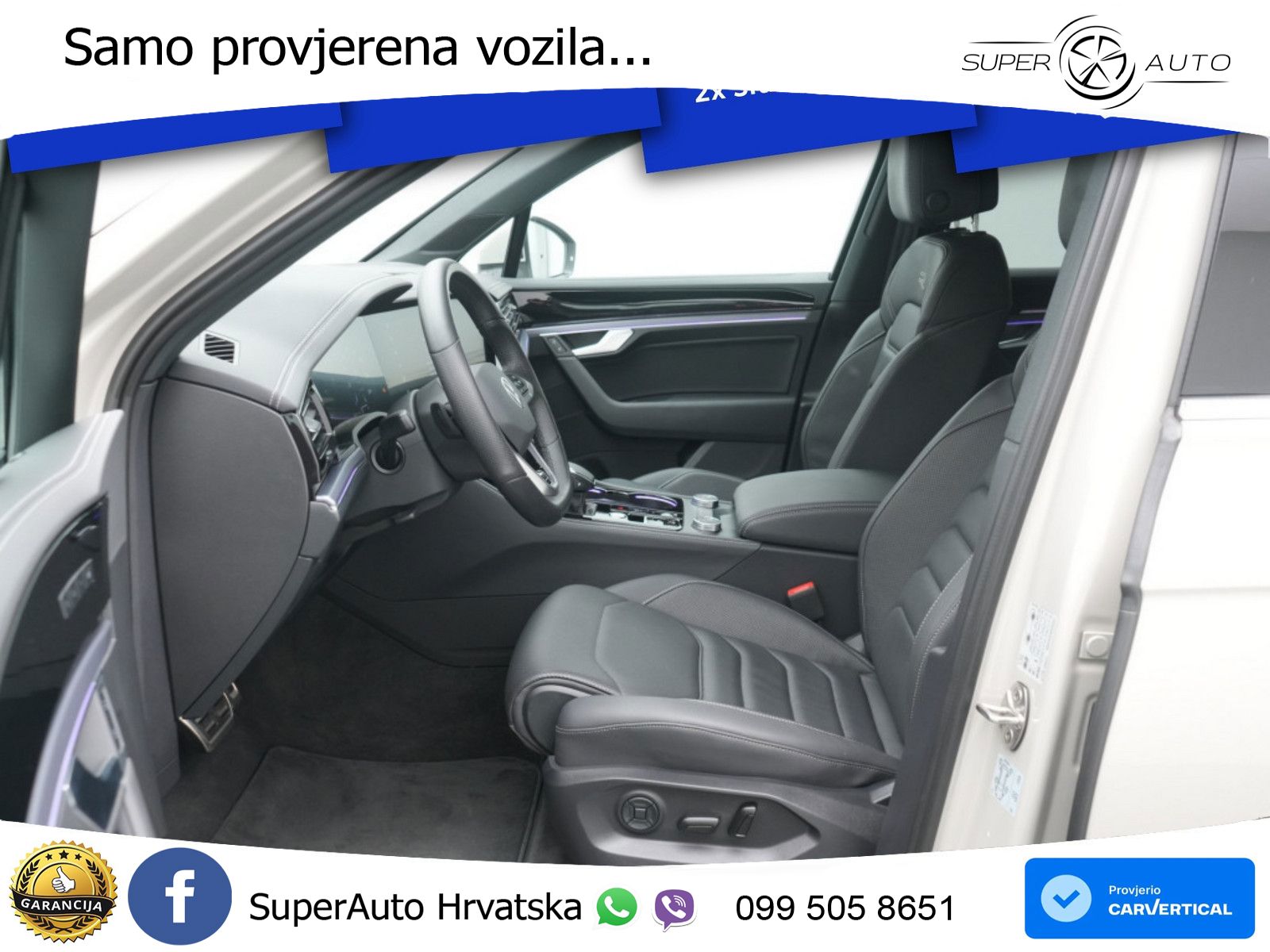 Volkswagen Touareg 3.0 V6 TDI (231 KS) 4MOTION Tiptronic ZRAČNI+ACC+4xGR SJED+KAM