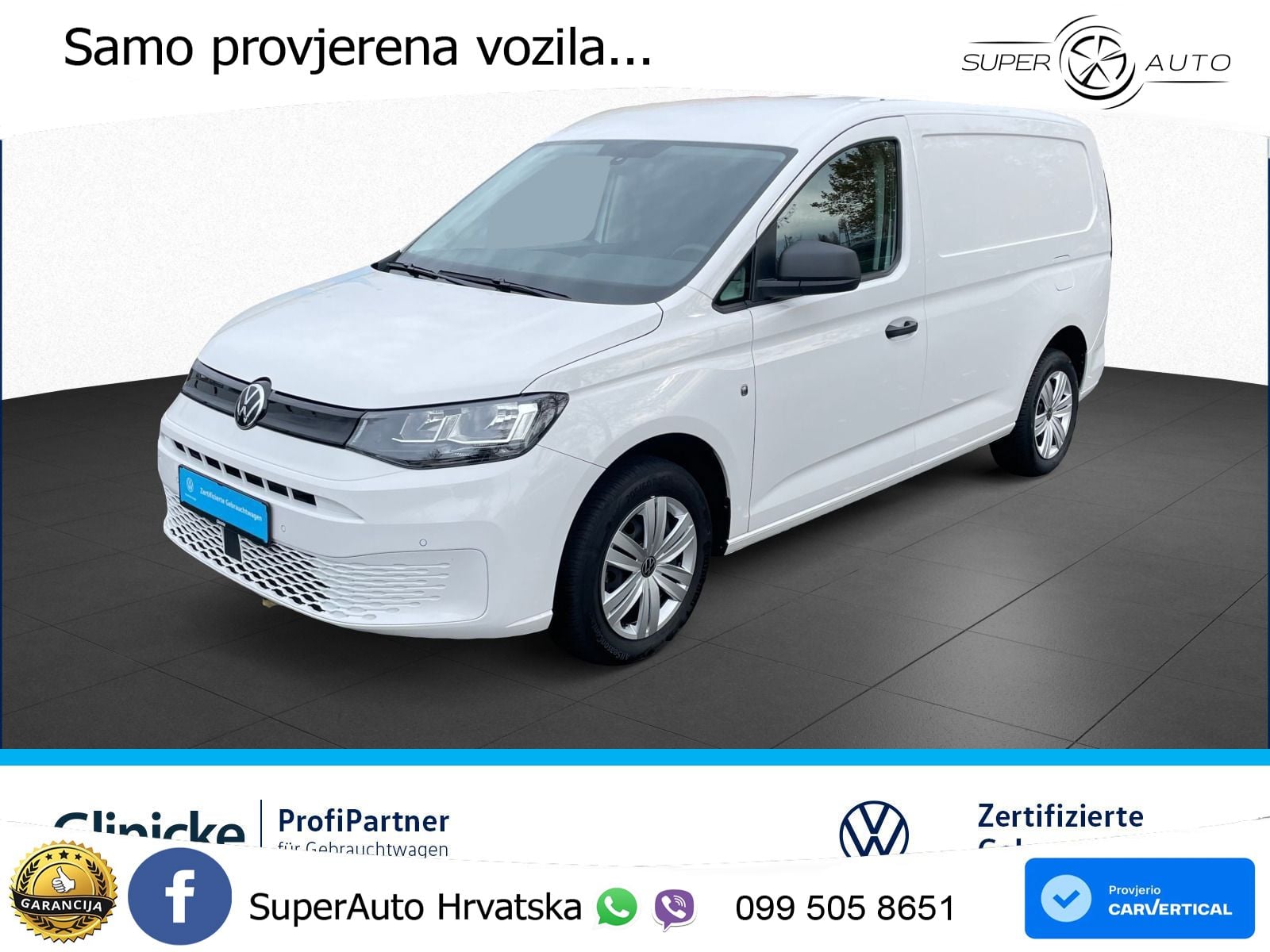 Volkswagen Caddy Maxi Cargo 2.0 TDI PDC Klima H.Flügeltüren 102 KS