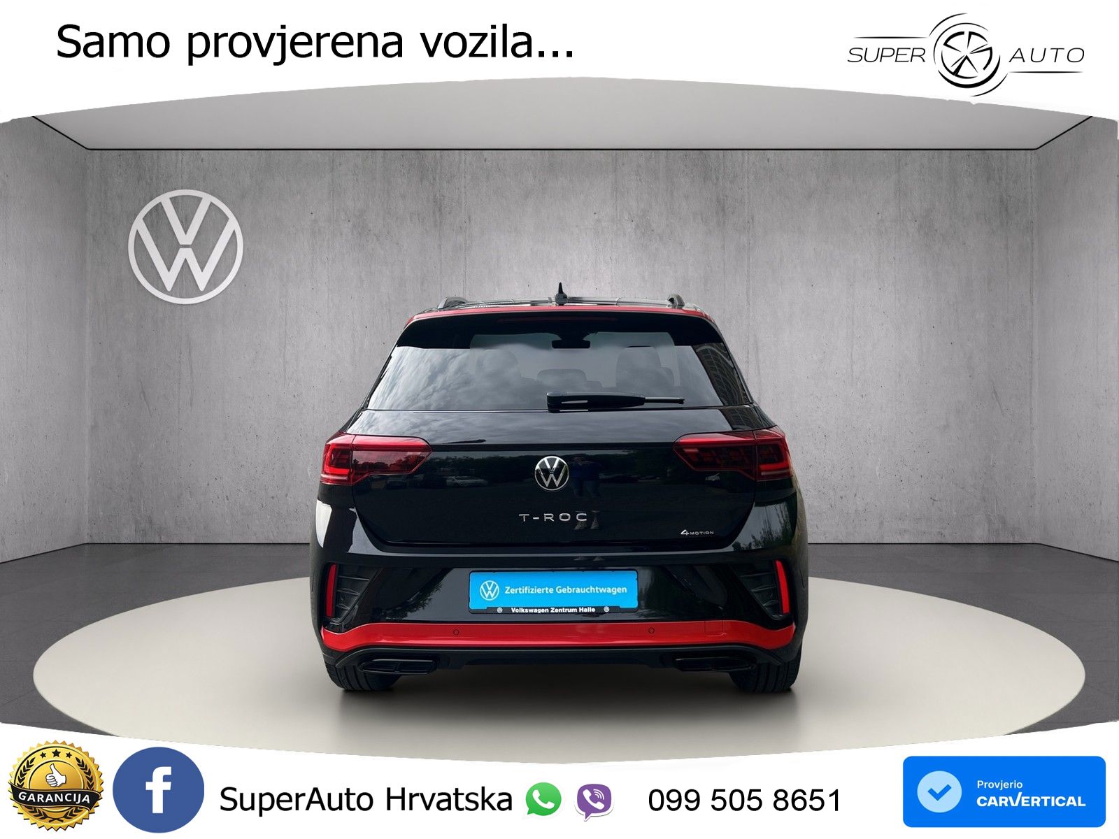 Volkswagen T-Roc I 2.0 TSI (190 KS) 4M DSG LED+GR SJED+ACC