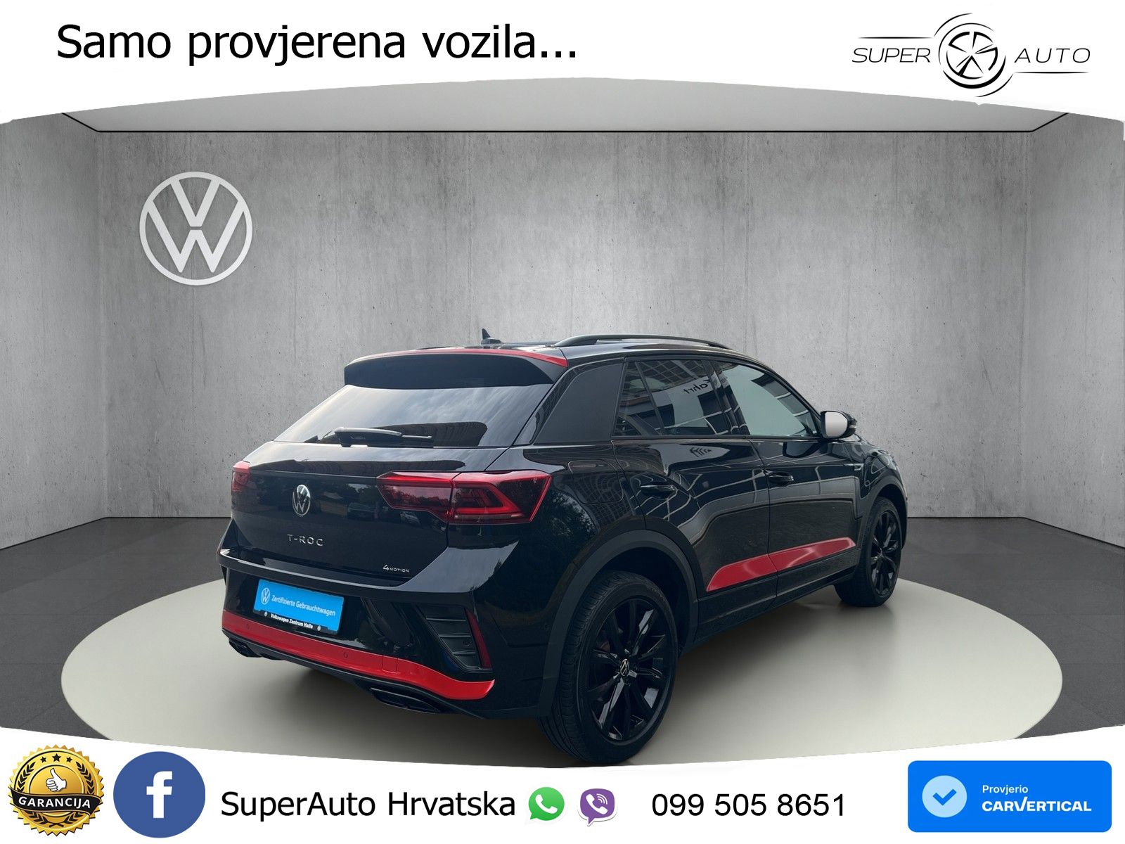 Volkswagen T-Roc I 2.0 TSI (190 KS) 4M DSG LED+GR SJED+ACC