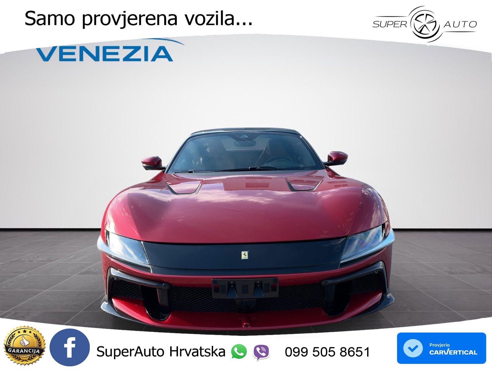 Ferrari 12Cilindri Spider 6.5 V12 (830 KS) F1 DCT