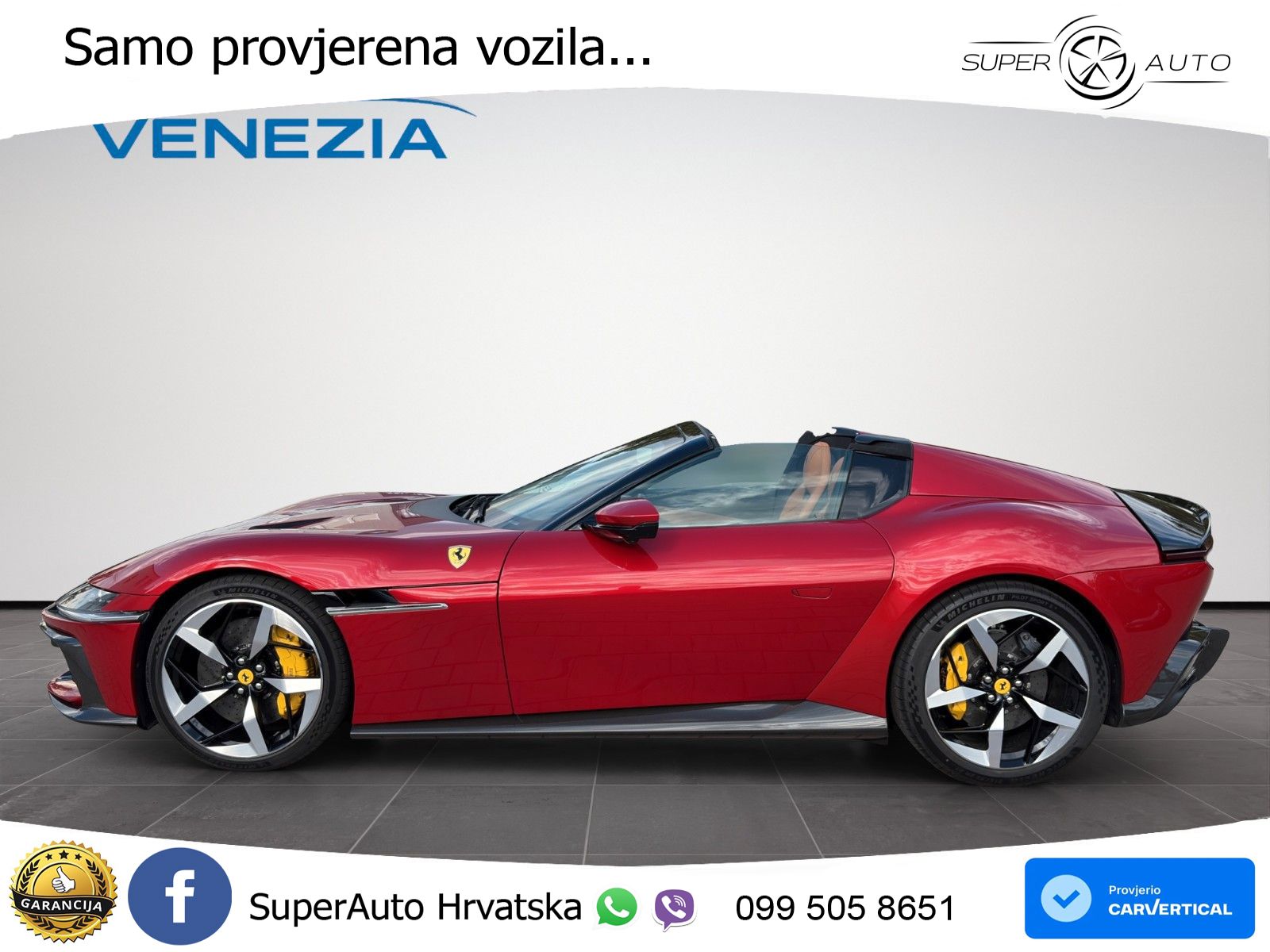 Ferrari 12Cilindri Spider 6.5 V12 (830 KS) F1 DCT