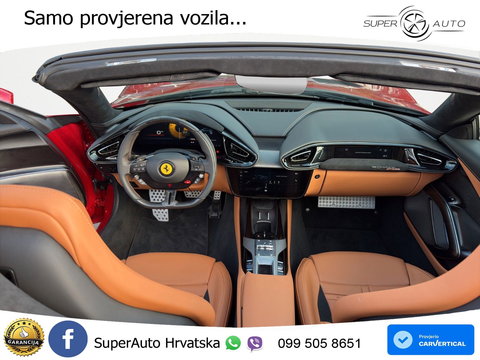 Ferrari 12Cilindri Spider 6.5 V12 (830 KS) F1 DCT