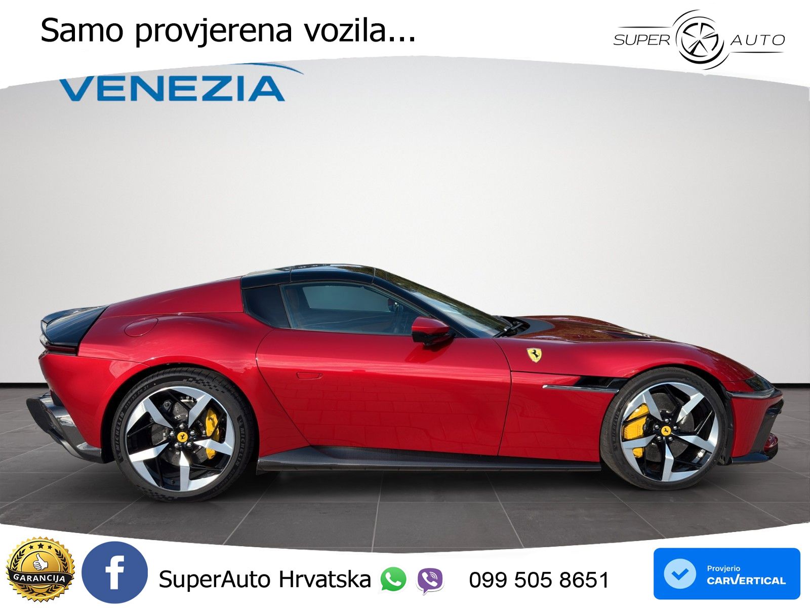 Ferrari 12Cilindri Spider 6.5 V12 (830 KS) F1 DCT