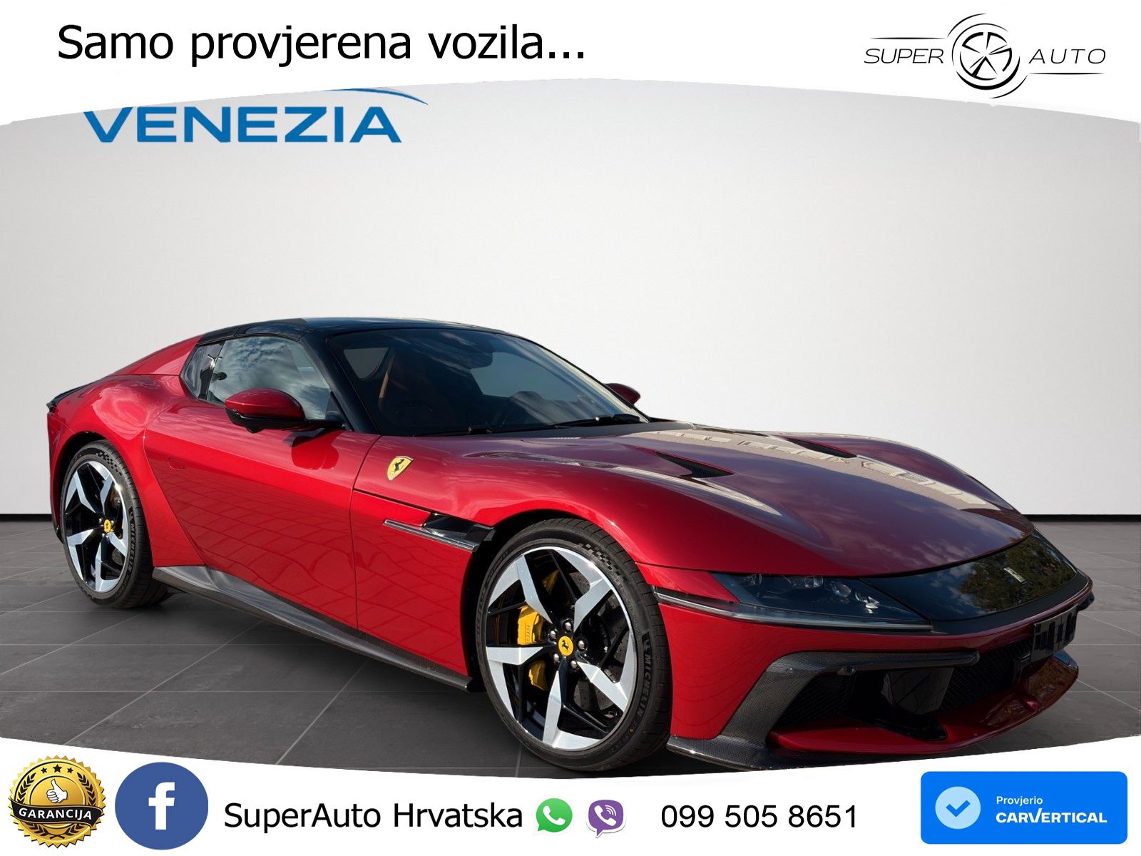 Ferrari 12Cilindri Spider 6.5 V12 (830 KS) F1 DCT