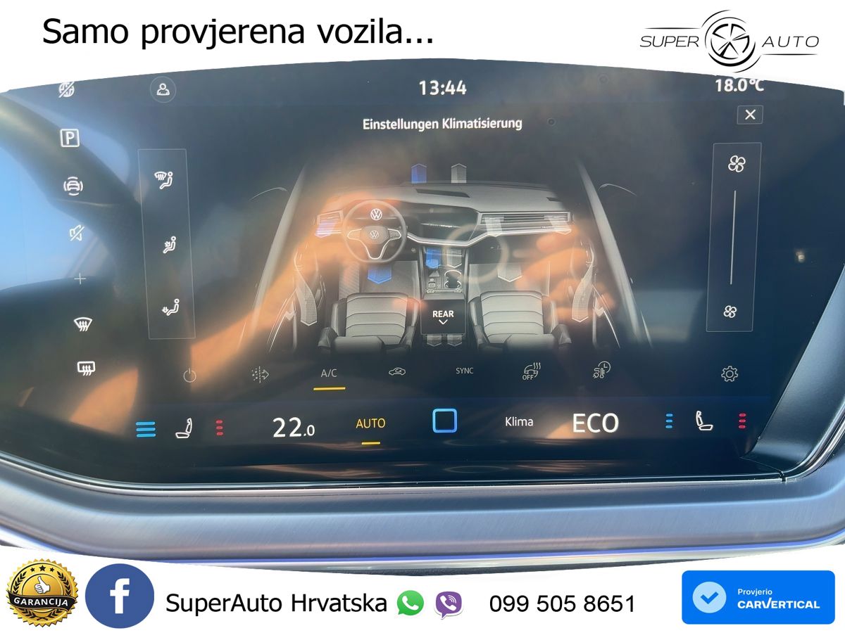 Volkswagen Touareg R 3.0 V6 TFSI (462 KS) 4MOTION Tiptronic ZRAČNI+ACC+4xGR SJED+KAM