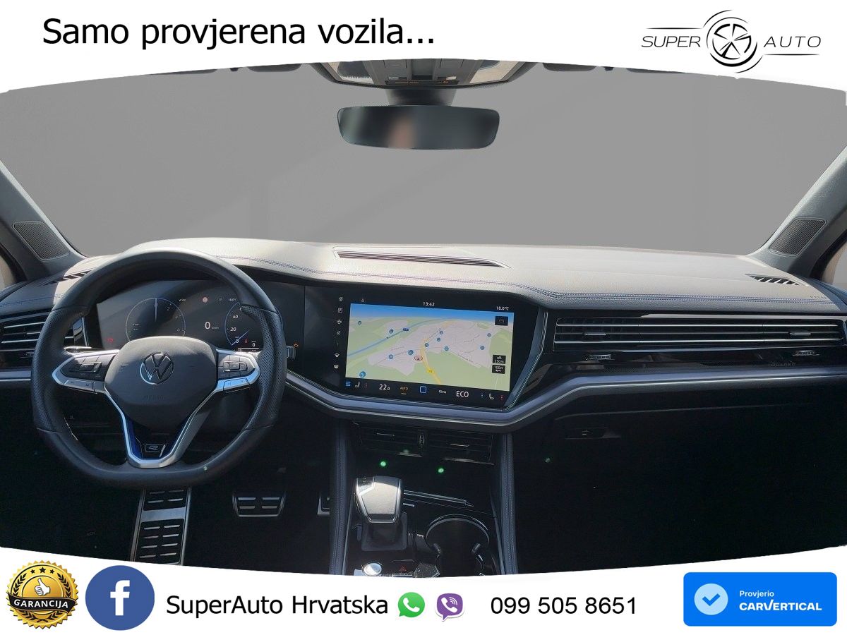 Volkswagen Touareg R 3.0 V6 TFSI (462 KS) 4MOTION Tiptronic ZRAČNI+ACC+4xGR SJED+KAM