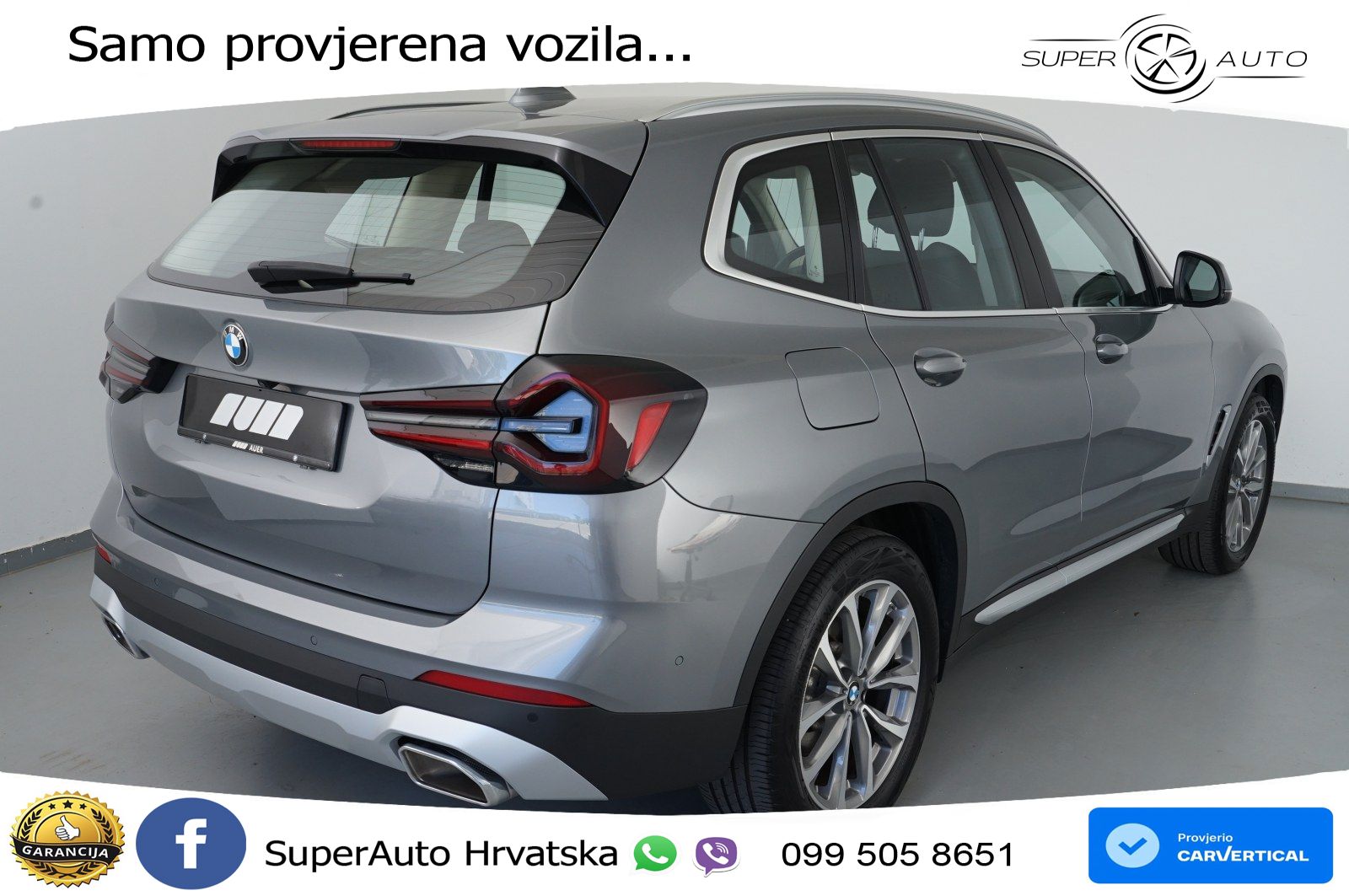 BMW X3 20d xDrive Steptronic LED+GR SJED+ACC
