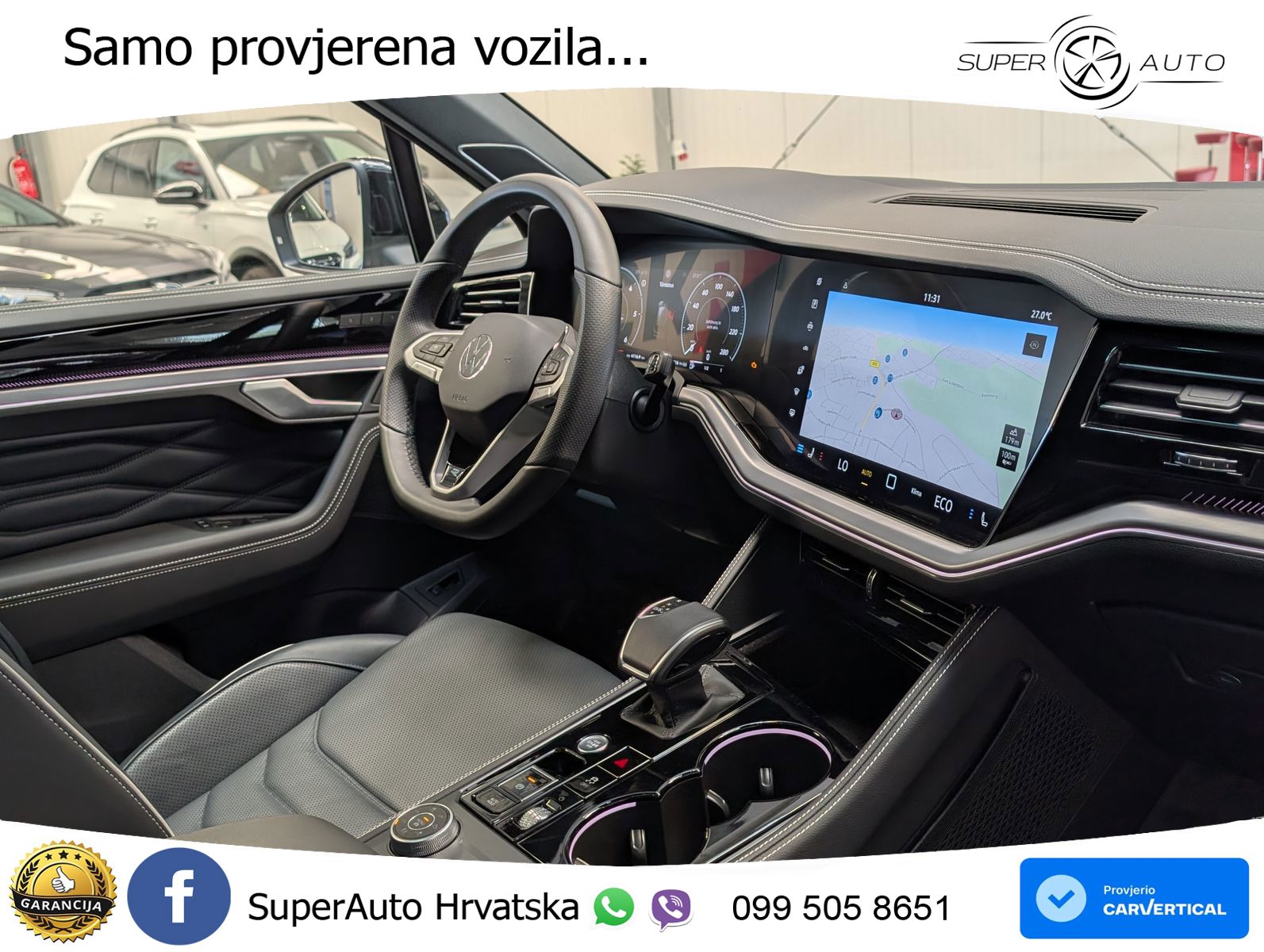 Volkswagen Touareg 3.0 V6 TDI (286 KS) 4MOTION Tiptronic LED+GR SJED+ACC