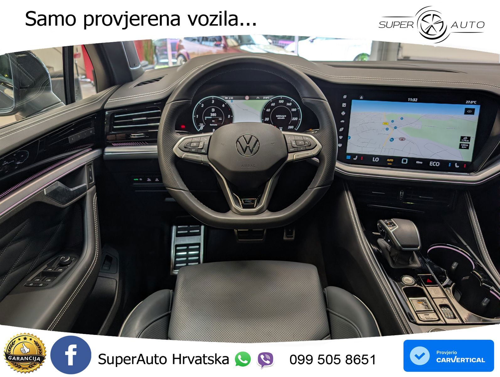 Volkswagen Touareg 3.0 V6 TDI (286 KS) 4MOTION Tiptronic LED+GR SJED+ACC