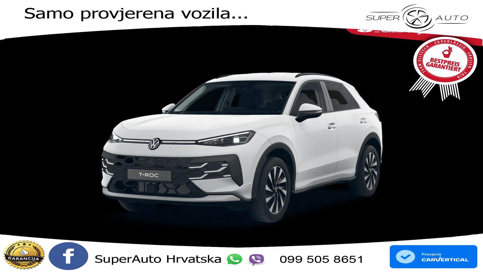 Volkswagen T-Roc 1.5 eTSI (150 KS)  DSG LED+GR SJED+ACC