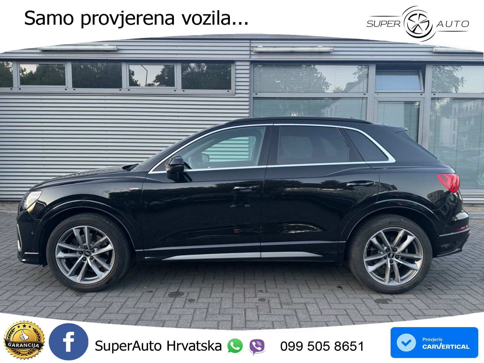 Audi Q3 40 TDI (190 KS) quattro S tronic S line LED+GR SJED+ACC