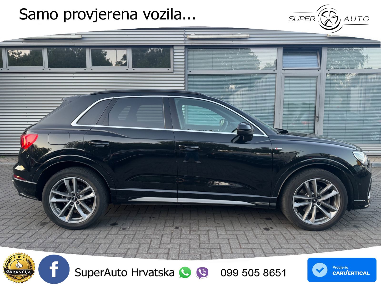 Audi Q3 40 TDI (190 KS) quattro S tronic S line LED+GR SJED+ACC