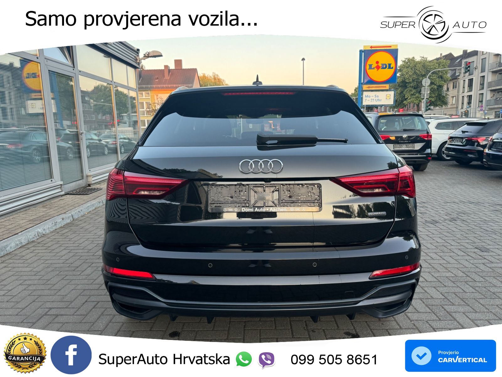 Audi Q3 40 TDI (190 KS) quattro S tronic S line LED+GR SJED+ACC
