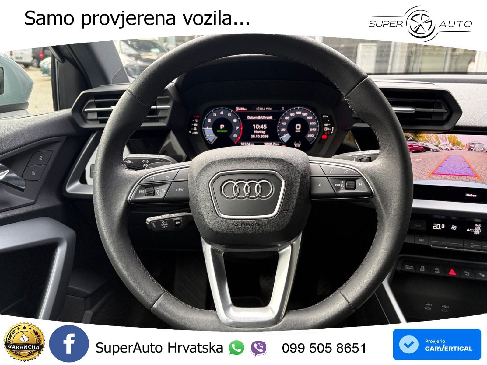 Audi A3 35 TFSI (150 KS) S tronic LED+GR SJED+ACC