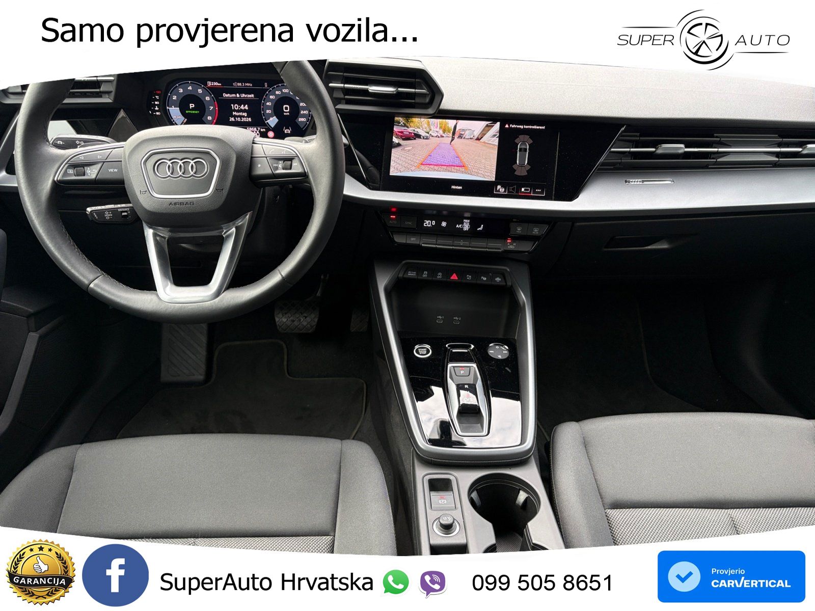 Audi A3 35 TFSI (150 KS) S tronic LED+GR SJED+ACC