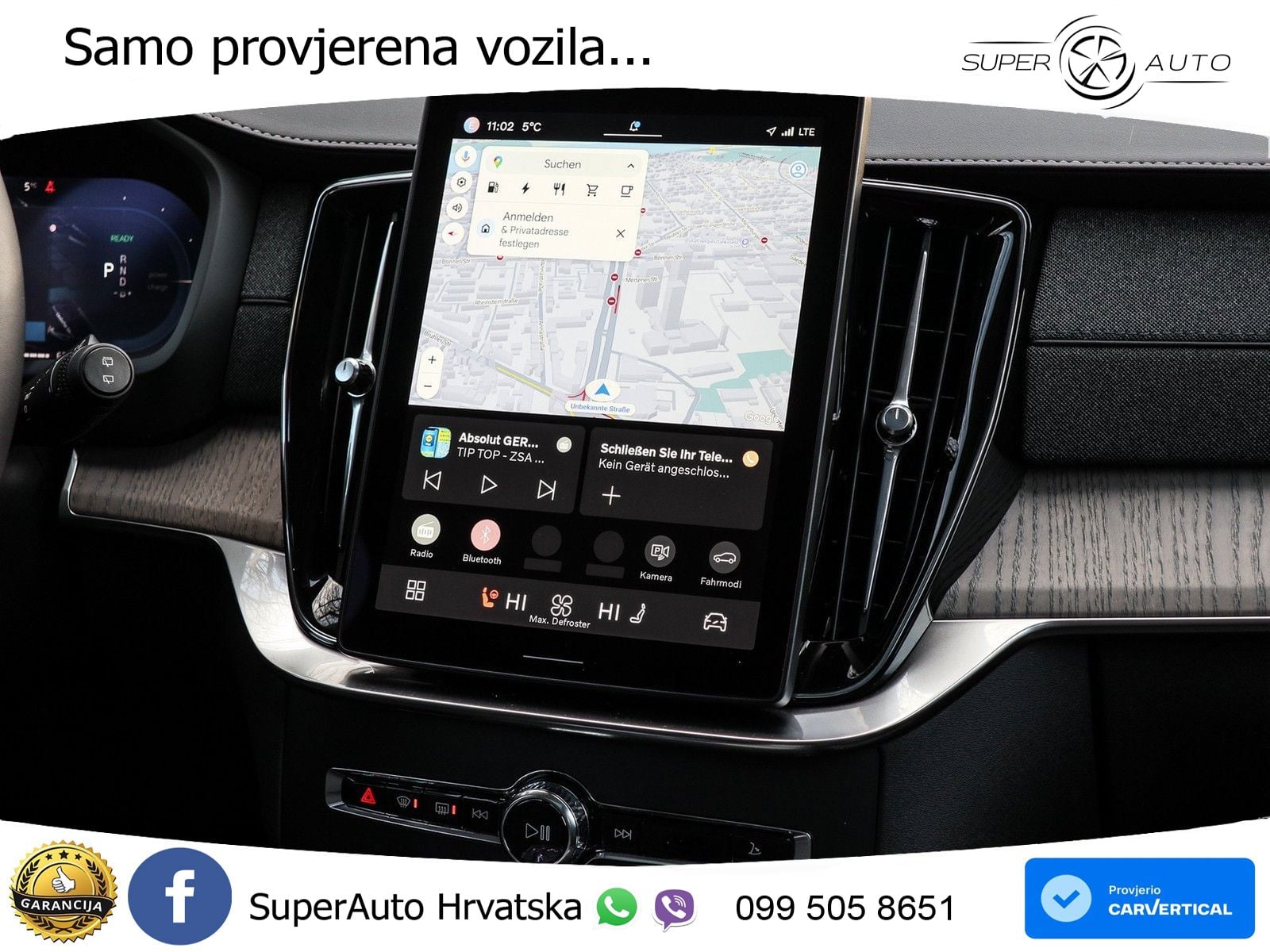 Volvo XC90 2.0 T8 AWD Automatic ZRAČNI+ACC+GR SJED+KAM+PANO