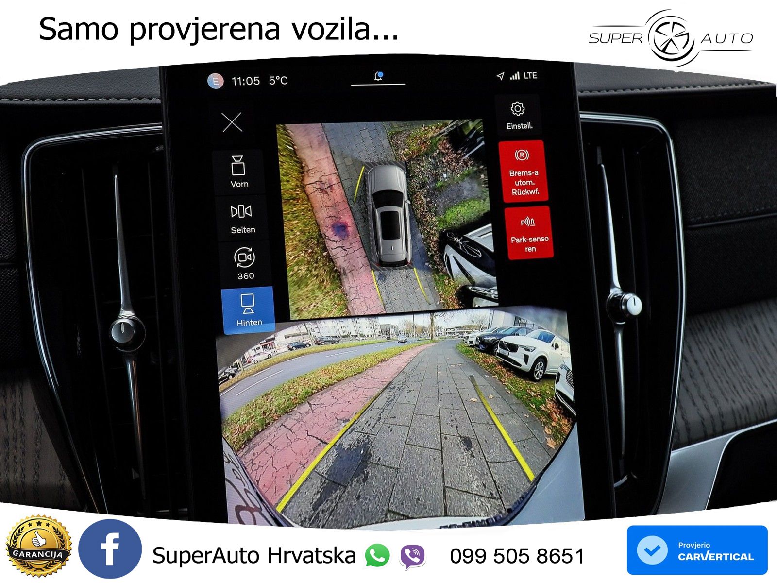 Volvo XC90 2.0 T8 AWD Automatic ZRAČNI+ACC+GR SJED+KAM+PANO