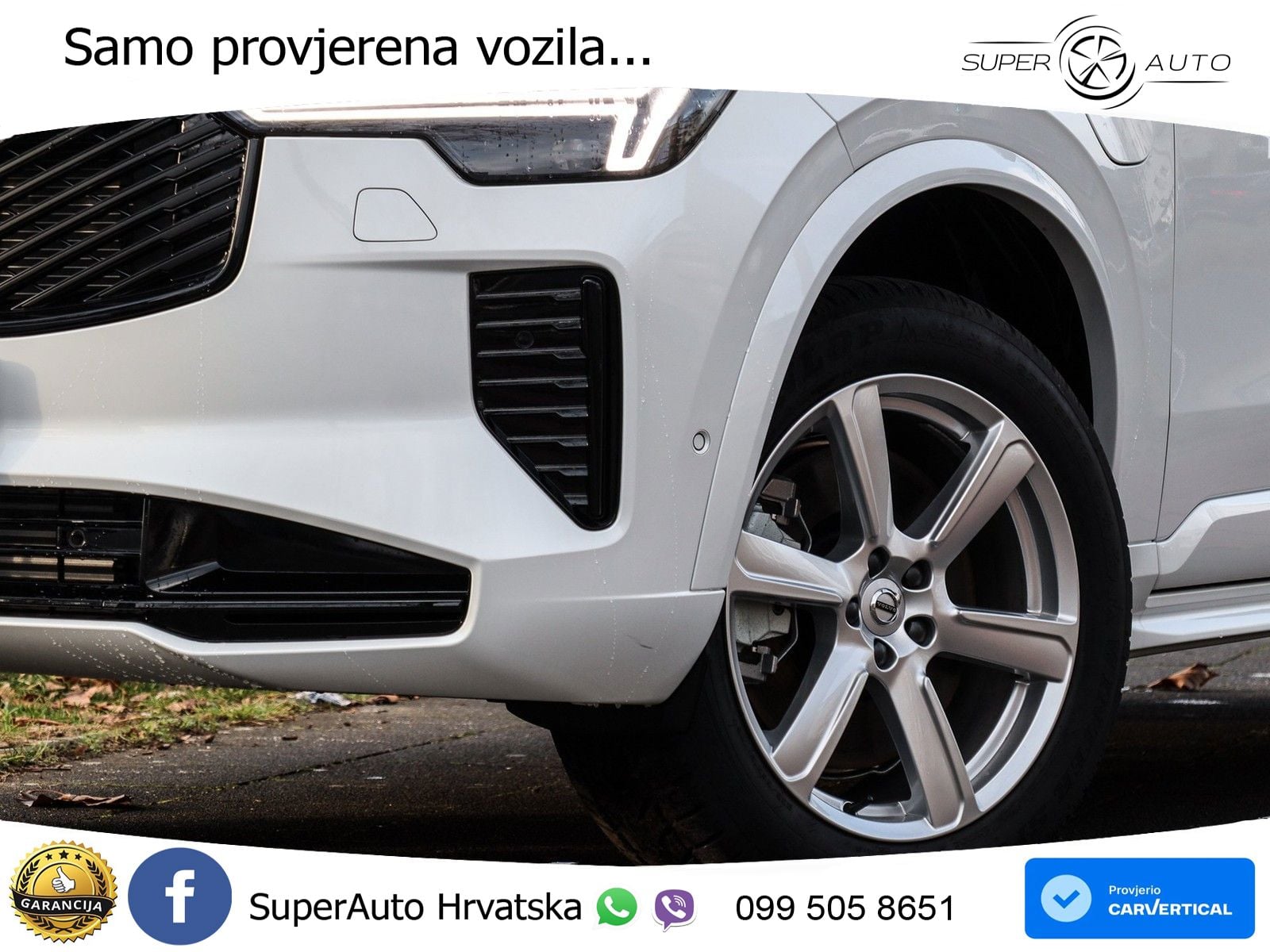 Volvo XC90 2.0 T8 AWD Automatic ZRAČNI+ACC+GR SJED+KAM+PANO