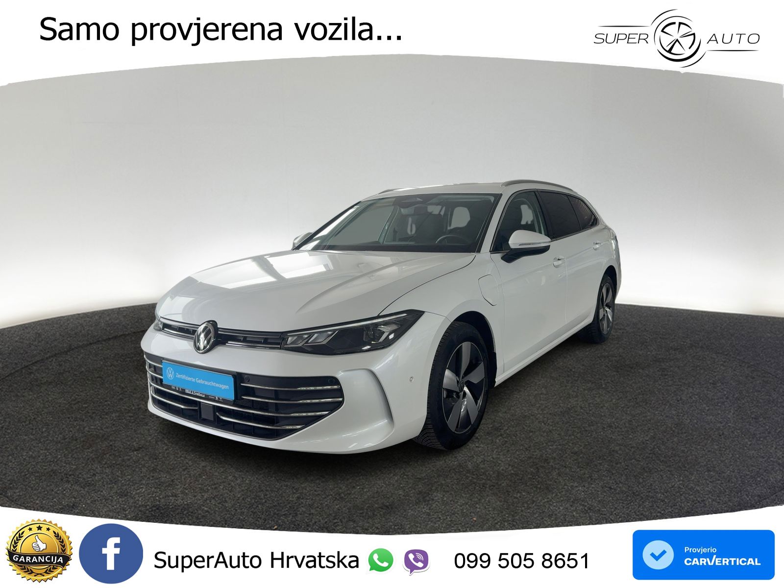 Volkswagen Passat Variant 1.5 TSI (204 KS) eHybrid DSG Business LED+GR SJED+ACC