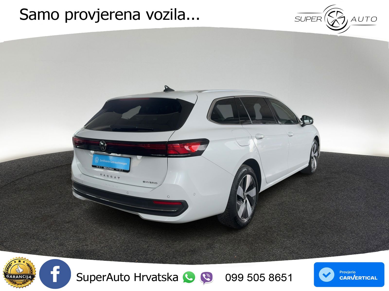 Volkswagen Passat Variant 1.5 TSI (204 KS) eHybrid DSG Business LED+GR SJED+ACC