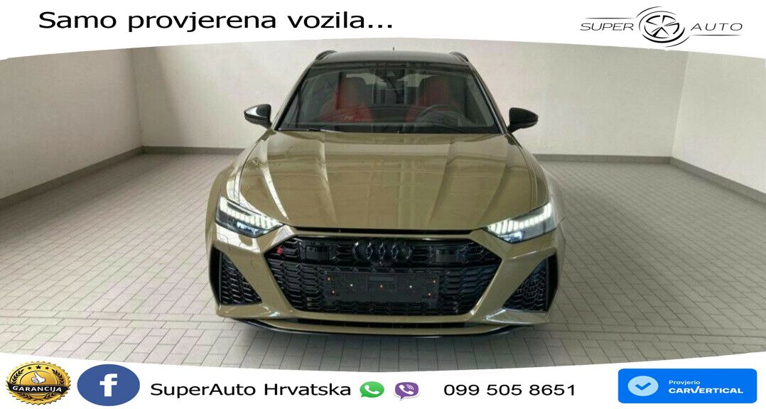 Audi RS6 Avant 4.0 TFSI V8 (600 KS) quattro Tiptronic LED+GR SJED+ACC