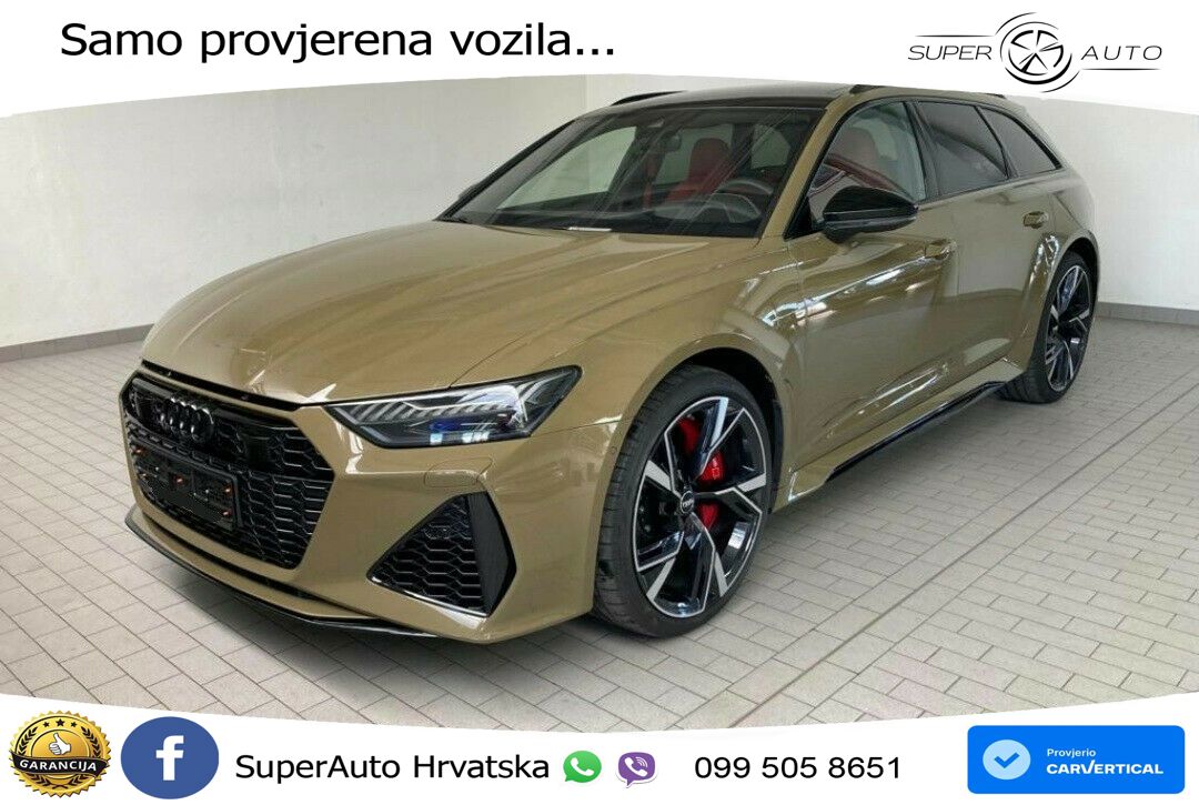 Audi RS6 Avant 4.0 TFSI V8 (600 KS) quattro Tiptronic LED+GR SJED+ACC