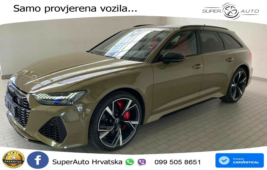 Audi RS6 Avant 4.0 TFSI V8 (600 KS) quattro Tiptronic LED+GR SJED+ACC