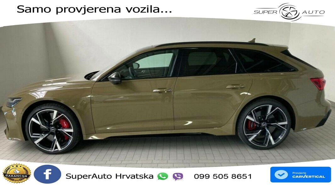 Audi RS6 Avant 4.0 TFSI V8 (600 KS) quattro Tiptronic LED+GR SJED+ACC