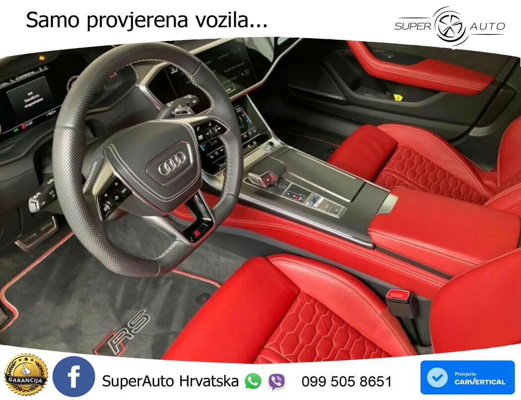 Audi RS6 Avant 4.0 TFSI V8 (600 KS) quattro Tiptronic LED+GR SJED+ACC