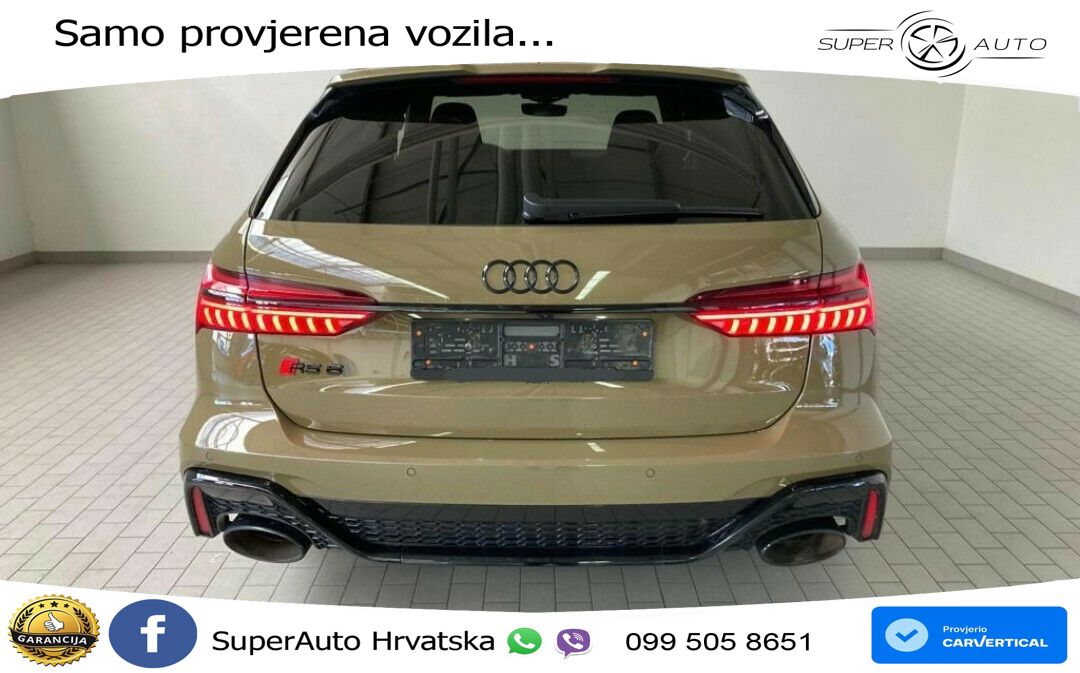 Audi RS6 Avant 4.0 TFSI V8 (600 KS) quattro Tiptronic LED+GR SJED+ACC